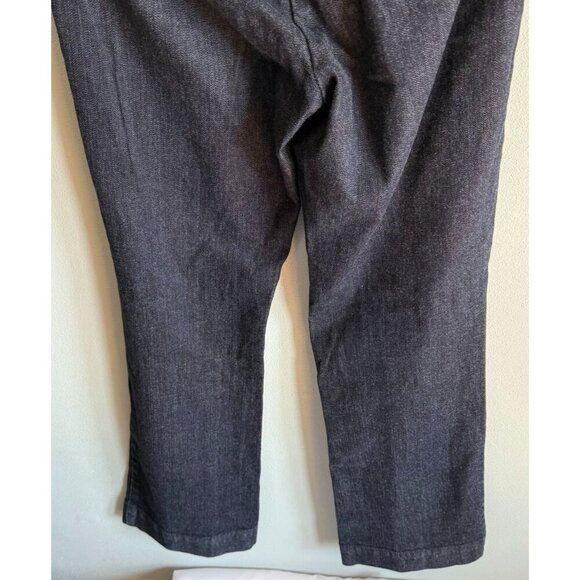 Talbots Womens Curvy Boot Trouser Pant Denim Size 6/28 Dark Wash Casual Sleek - Picture 7 of 12